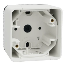 Schneider Electric Mureva Styl MUR39911. Одномісний бокс для накладного монтажу IP55, універсальний, білий