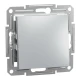 Вимикач одноклавішний, алюмінієвий Asfora EPH0100161 Schneider Electric