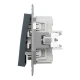 Вимикач одноклавішний, сталевий Asfora EPH0100162 Schneider Electric