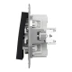 Вимикач двоклавішний, антрацитовий Asfora EPH0300171 Schneider Electric