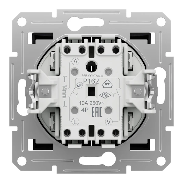 Вимикач для жалюзі, антрацитовий Asfora EPH1300171 Schneider Electric - Фото 3