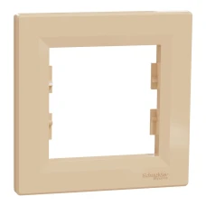 Schneider Electric Asfora EPH5800123. Рамка 1-постова, кремовий