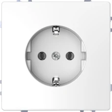 Schneider Electric Merten MTN2301-6035. D-Life розетка з/к без шторки, білий лотос