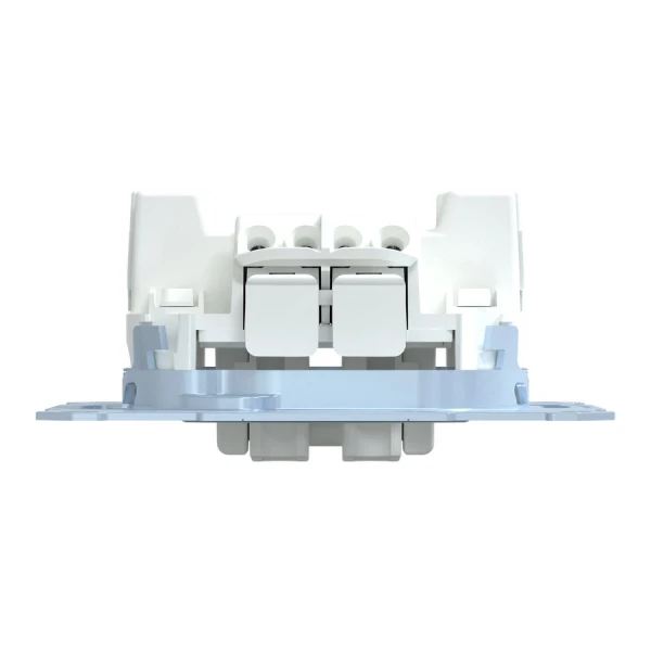 Механізм 1-полюсного 2-кнопкового вимикача з замикаючим контактом Merten MTN3155-0000 Schneider Electric - Фото 6