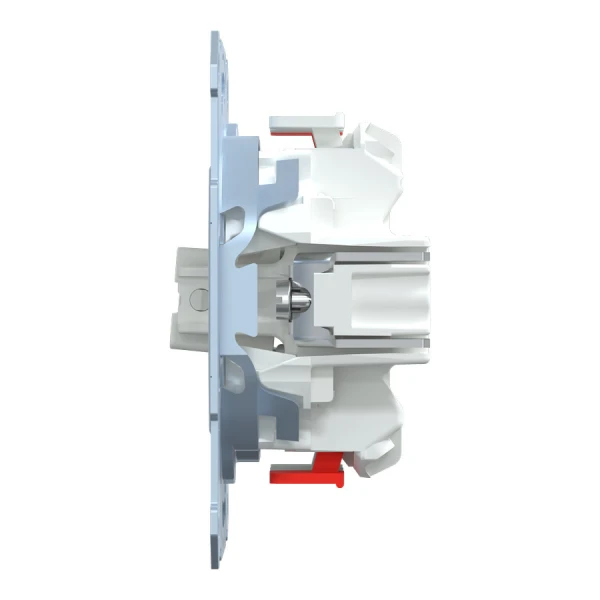 Механізм 2-клавішного перемикача, прохідний Merten MTN3126-0000 Schneider Electric - Фото 3