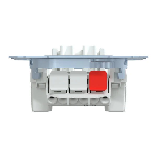 Механізм 2-клавішного перемикача, прохідний Merten MTN3126-0000 Schneider Electric - Фото 5