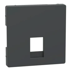 Schneider Electric Merten MTN4215-6034. D-life центральна накладка для 2*rj11/12, антрацитовий