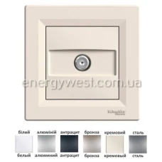 Розетка SAT кінцева Asfora Schneider Electric