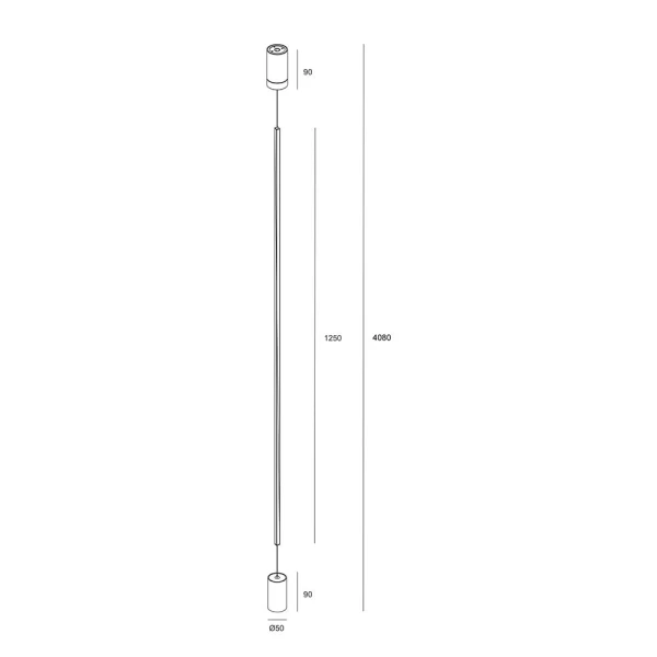 Торшер Skarlat ALLINE RHL7737 12W BK 3000K чорний 26786 - Фото 2