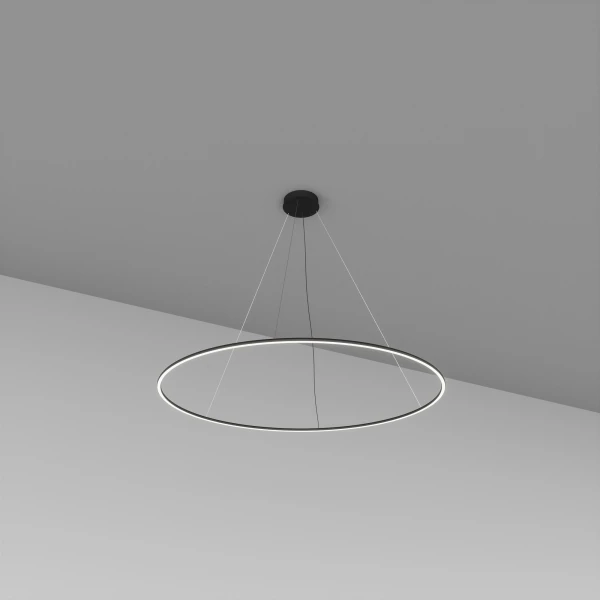 Світлодіодна люстра Skarlat CIRO RHL7791 48W BK 4000K чорний 1739849 - Фото 1