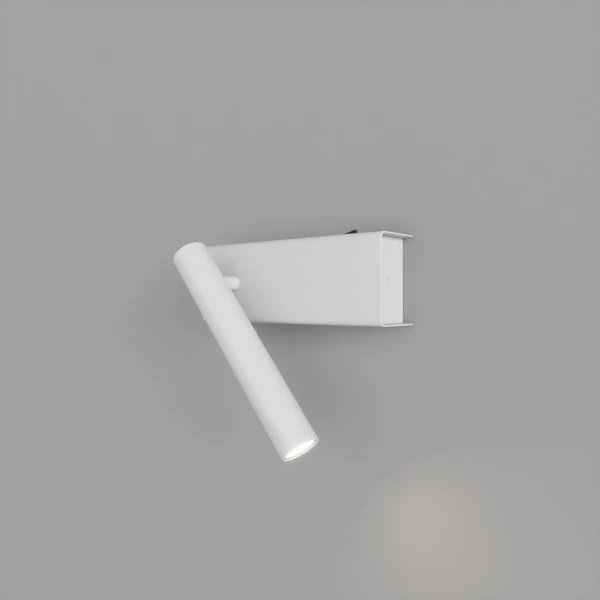 Бра спрямованого світла Skarlat EMMA RWLB087 3W WH 4000K білий 32483 - Фото 1