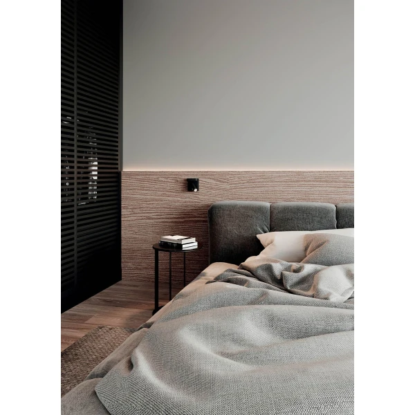 Бра спрямованого світла Skarlat OTTO RWLB138 7W BK 4000K чорний 1723024 - Фото 3