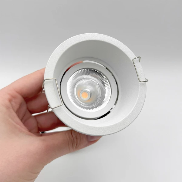 Світильник точковий врізний Skarlat VEIL RSL74W005-2.5 12W WH 4000K білий 1741019 - Фото 3