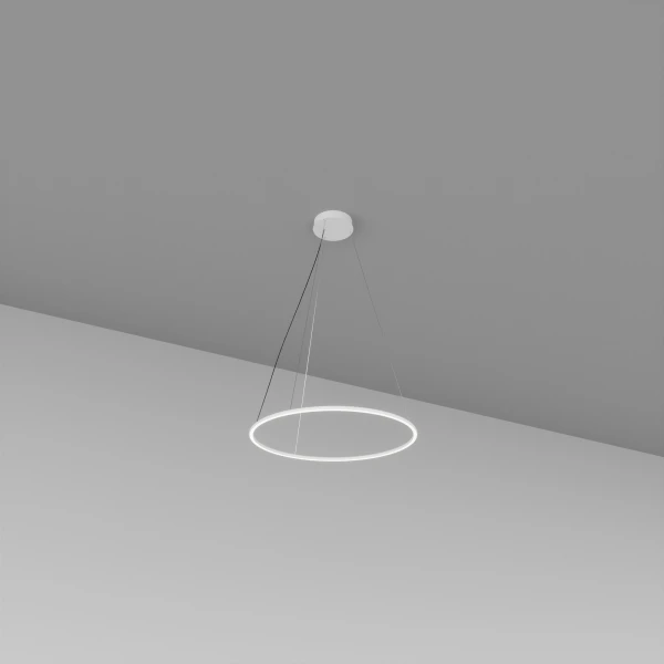 Світлодіодна люстра Skarlat CIRO RHL7792 28W WH 3000K білий 1739850 - Фото 1