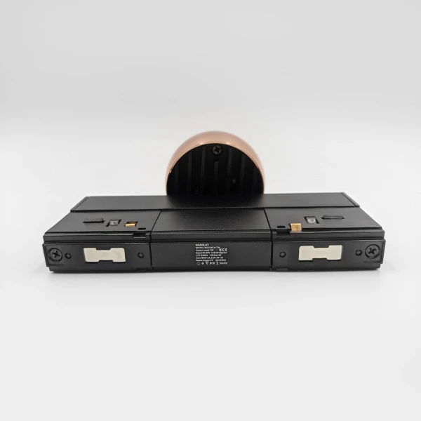 Магнітний трековий світильник Skarlat FALLON RGD2019 7W BK+RGD 3000K чорний;рожеве золото 32643 - Фото 5