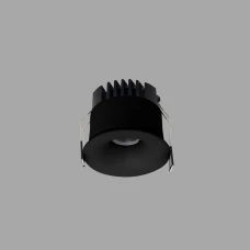 Skarlat ORBIS RSL74W003-2.5 12W BK 4000K чорний 1740978. Точковий світильник врізний