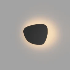 Skarlat STONE RWLB105 15W BK 4000K чорний 32473. Настінний світильник