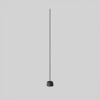 Skarlat ALLINE RLL2001 12W BK 3000K чорний 26788. Торшер