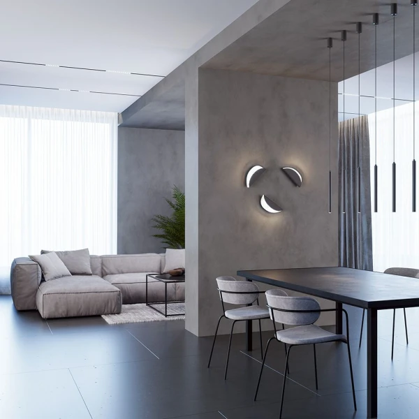 Підсвітка стіни Skarlat DIANA RWLB109 7W BK+WH 4000K чорний;білий 32474 - Фото 8