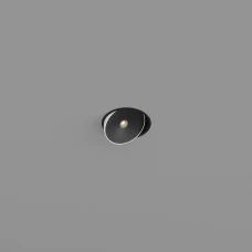 Skarlat LUNE RSL74230 7W BK+WH 4000K білий;чорний 61246. Точковий світильник врізний