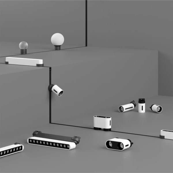 Магнітний трековий світильник Skarlat NUVIA RCZ-MZ10 2W WH+BK 4000K чорний;білий 1740965 - Фото 9