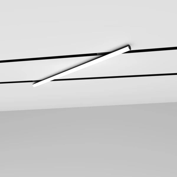 Магнітний трековий світильник Skarlat RAY RGD2012 20W BK 3000K чорний 32572