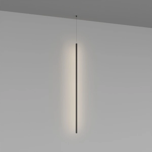 Підвісний світильник Skarlat STRING RHL77008 40W BK 4000K чорний 1739841 - Фото 1