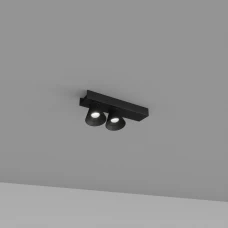 Skarlat WET RSLC74131-2 2×7W BK 4000K чорний 1695401. Світильник точковий