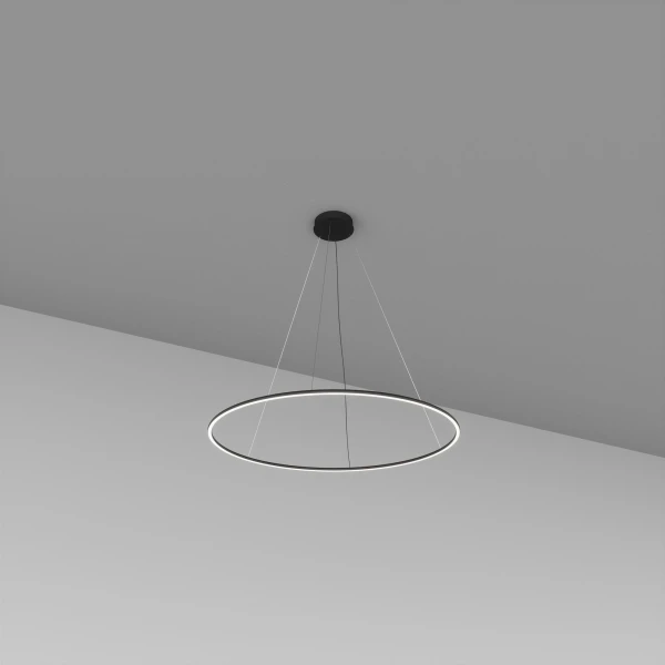 Світлодіодна люстра Skarlat CIRO RHL7790 38W BK 3000K чорний 1695427 - Фото 1