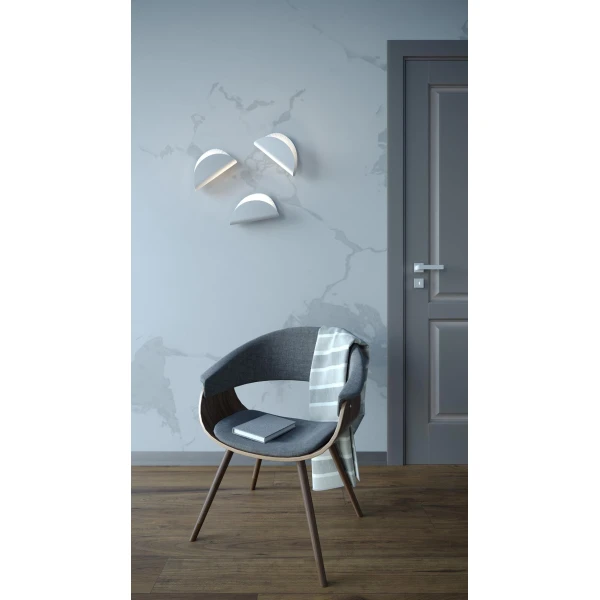 Підсвітка стіни Skarlat DIANA RWLB109 7W WH 3000K білий 60494 - Фото 5