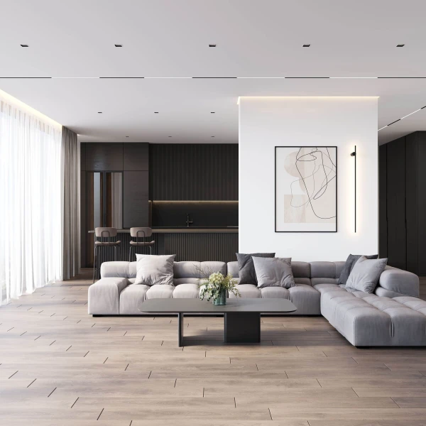 Світильник точковий врізний Skarlat GEOMETRIE RSL74133 7W WH+BK 3000K білий;чорний 61223 - Фото 3