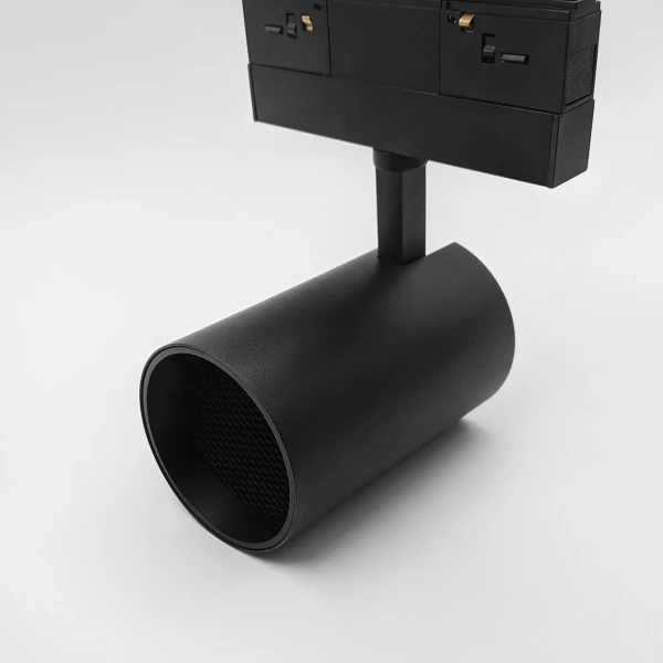 Магнітний трековий світильник Skarlat LACI RGD2026 25W BK 4000K чорний 32655 - Фото 4