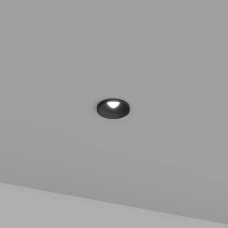 Skarlat OCTANIS RSL74091-3 12W BK 4000K чорний 32538. Точковий світильник врізний