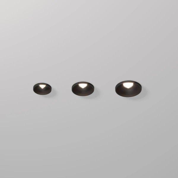 Світильник точковий врізний Skarlat OCTANIS RSL74091-3 12W BK 4000K чорний 32538 - Фото 6