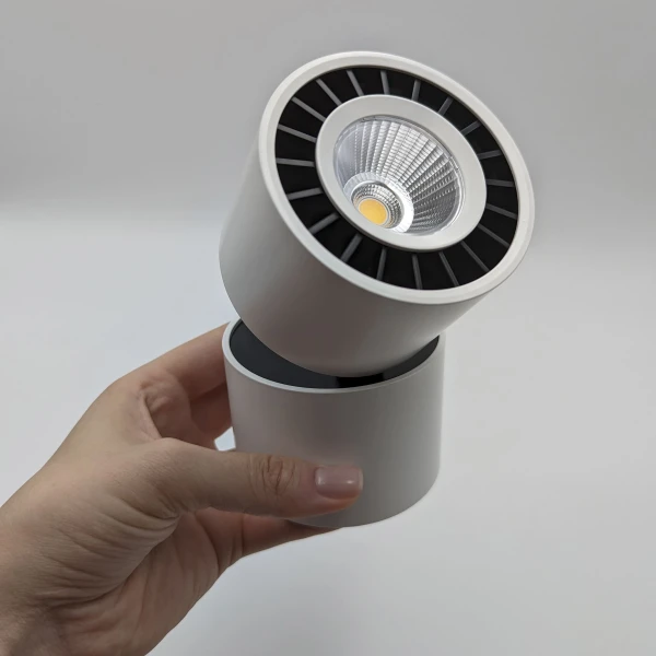 Точковий світильник Skarlat ORA RSLC7529 12W WH+BK 4000K білий;чорний 61334 - Фото 3