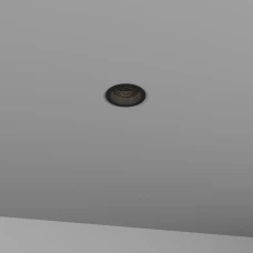 Skarlat ROUND RSL74232 10W BK 3000K чорний 1706029. Точковий світильник врізний