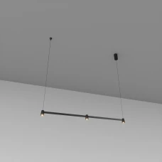 Skarlat SANTY RHL7741 3×5W BK 4000K чорний 61351. Світильник підвісний