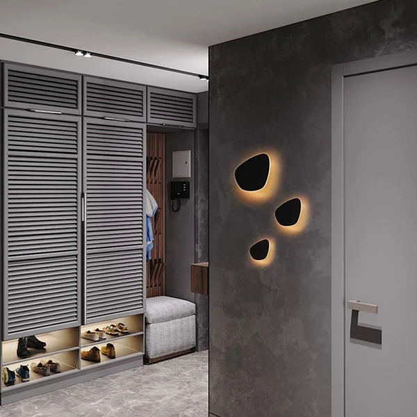 Підсвітка стіни Skarlat STONE RWLB105 15W BK 3000K чорний 26795 - Фото 5