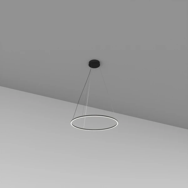 Світлодіодна люстра Skarlat CIRO RHL7792 28W BK 4000K чорний 1739853 - Фото 1