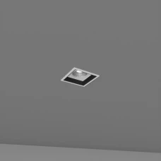 Skarlat GEOMETRIE RSL74133 7W WH+BK 4000K білий;чорний 61224. Точковий світильник врізний