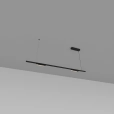 Skarlat LACE RHL7787 13W BK 3000K чорний 61408. Люстра світлодіодна