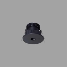 Skarlat POINT RSL74188 3W BK 4000K чорний 1740908. Точковий світильник врізний