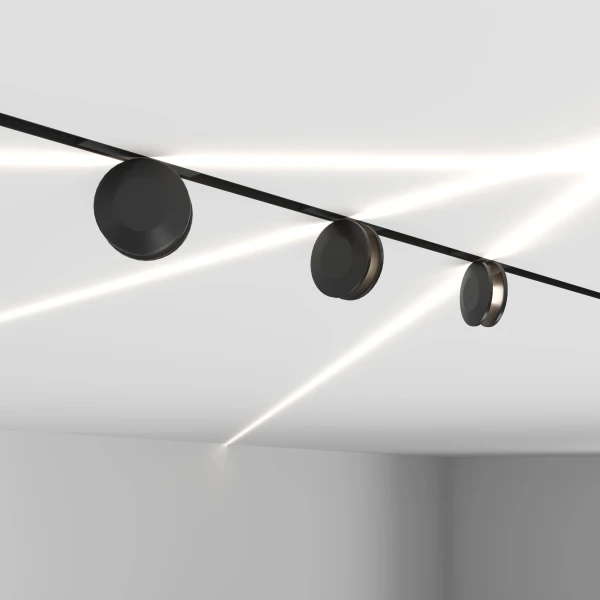 Магнітний трековий світильник Skarlat SONA RGD2034 9W BK 4000K чорний 1695566 - Фото 3