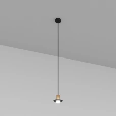 Skarlat ANKONA RHL7731 5W BK+GD 3000K чорний;золотий 32522. Світильник підвісний