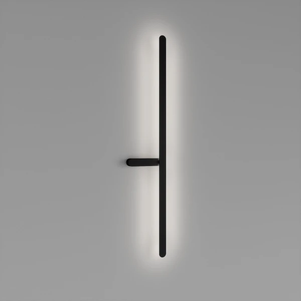 Лінійне бра Skarlat BAST RWLB172 15W BK 3000K чорний 1695443 - Фото 1