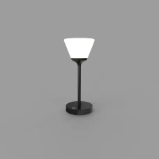 Skarlat KELLY RTD3012 5W BK 3000K чорний 1741026. Настільна лампа декоративна