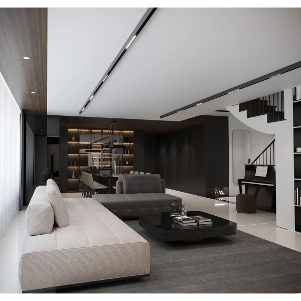 Магнітний шинопровід Skarlat RGD M48V 1.5M чорний 32854 - Фото 6