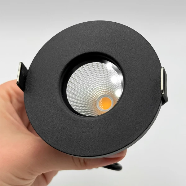 Світильник точковий врізний Skarlat SLIM RSL74249 10W BK 3000K чорний 1741037 - Фото 4