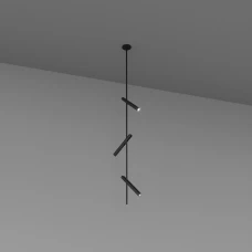 Skarlat STIG RSL74248-3 3x7W BK 4000K чорний 1705990. Точковий світильник врізний