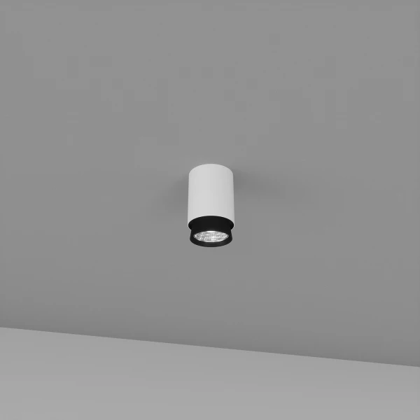 Точковий світильник Skarlat TUBO RSLC78014 15W WH+BK 3000K білий;чорний 1695404 - Фото 1